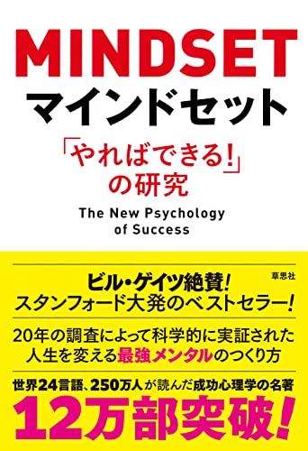 『マインドセット「やればできる!」の研究』書評・要約の書影