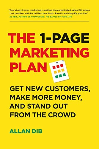 The 1-Page Marketing Planの書影