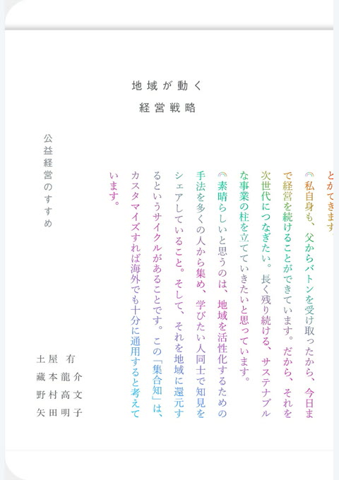 『地域が動く経営戦略 : 公益経営のすすめ』書評・要約の書影